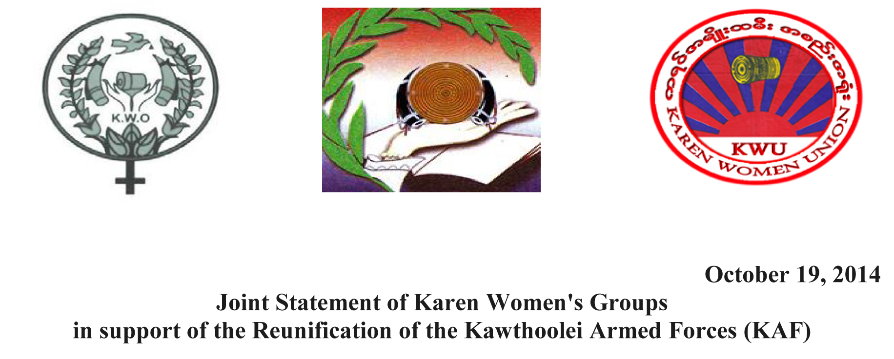 Photo of Karen Women’s Groups Support Reunification Of Ethnic Armed Forces
