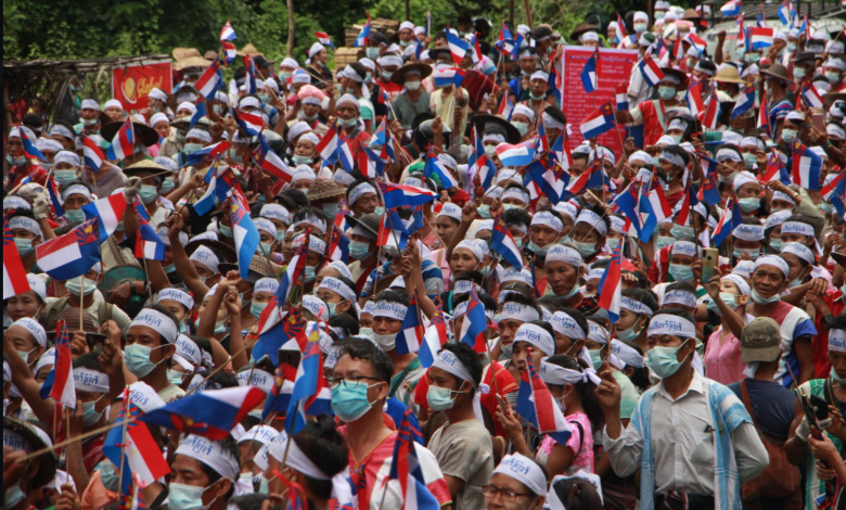 Photo of Naw Mu Naw Murder – Protests Grow – 4,500 Villagers Demand Justice and Immediate Withdrawal of Burma Army Camps