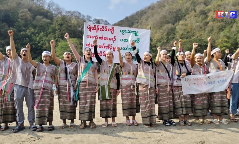 Photo of Karen people call for halt of mining projects contaminating Thanlwin River