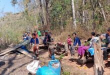 Photo of Residents of at least six villages flee fearing airstrikes in Kyaikto