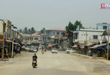 Photo of Junta troops enter Payathonzu wearing DKBA uniforms