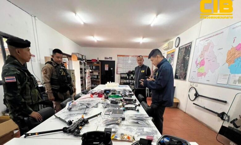 Photo of Thai Authorities Seize Advanced Drones Intended for Smuggling into Myanmar