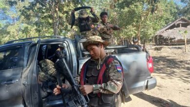 Photo of Myanmar Militia Relocating Chinese Scam Operations to KNU Territory Near Thai Border